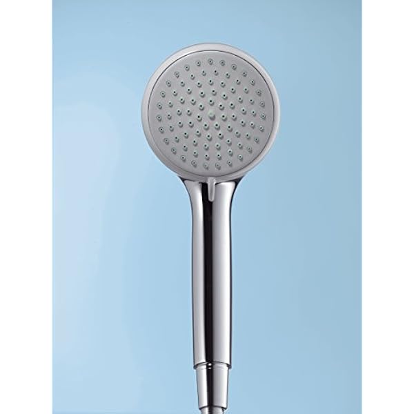 Hansgrohe 27594000 Croma 100 Vario ducha de mano con soporte y flexo, 1,60m, 4 tipos de chorro, cromo